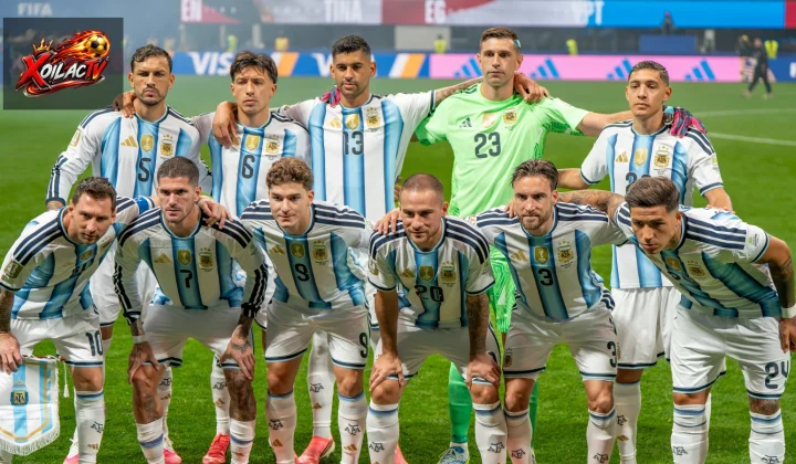 Đội hình Argentina trước trận gặp Ai Cập năm 2026